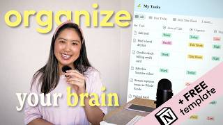 How to Reduce Mental Load (My Notion Task Tracker)