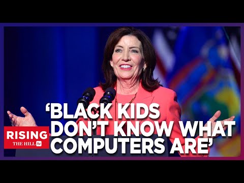 NY Gov Kathy Hochul FLAMED for Saying BLACK Kids Don't Know From Computers