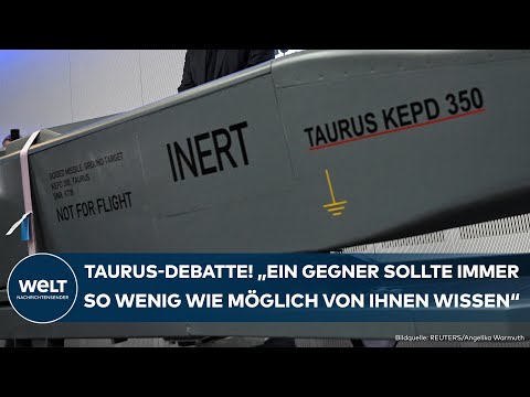 TAURUS-DEBATTE IN BERLIN: "Ehrlich gesagt inhaltslos!" – Merz-Strategie gerät unter Beschuss
