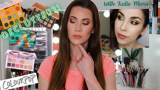 If I Had To Declutter ONE PALETTE From Each Brand | Collab With Katie Marie