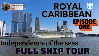 Royal Caribbean Independence of the Seas Cruise Vlog Ep.1 | Exploring the Ship 🚢 