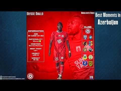 Ulysse Diallo - Sabah FC Highlights