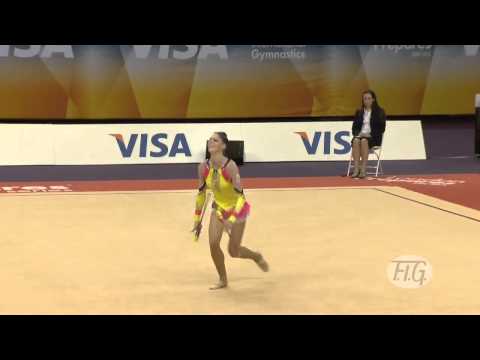 London 2012 Qualifiers - Rhythmic Gymnastics Individuals - Carolina Rodriguez (Spain)