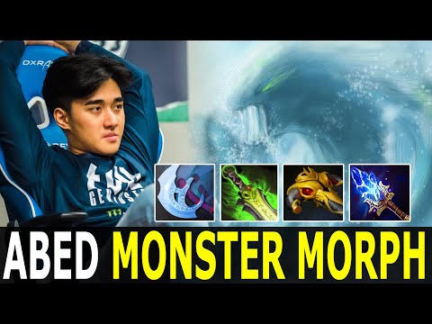 ABED MONSTER MORPH vs CHRIS LUCK KUNKKA | DOTA 2 Gameplay