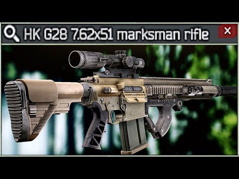HK G28 the Silent Assassin (550K Rouble Build) - Escape From Tarkov