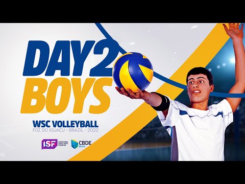 ISF WSC Vôlei - Foz do Iguaçu 2022 Fase de Grupos - Masculino Dia 2