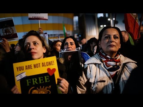 Video Thumbnail: Protest in Israel supports Iranian demonstrators after weeks of unrest