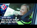 Wijkagent Tessa gebruikt haar vader in verkeerscampagne