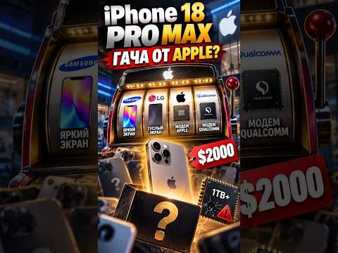 IPHONE 18 PRO MAX — ЛОТЕРЕЯ ЗАПЧАСТЕЙ ЗА $2000  #shorts