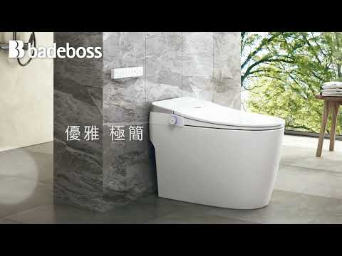 Badeboss - 3D超漩渦 - 全自動智能馬桶 - B1520、B1521