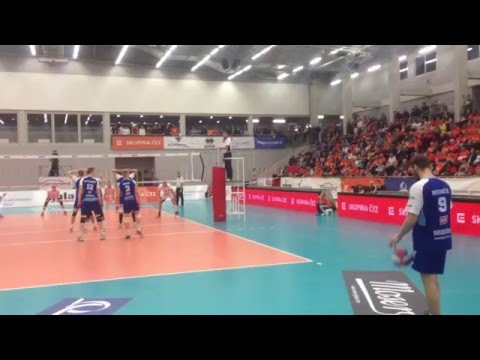 VK ČEZ Karlovarsko - Kladno Volejbal cz