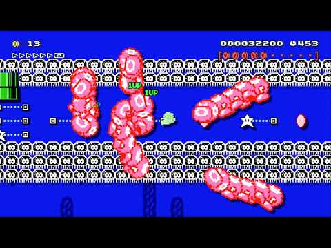 red coins in the water 2 by tito - SUPER MARIO MAKER - NO COMMENTARY 1az