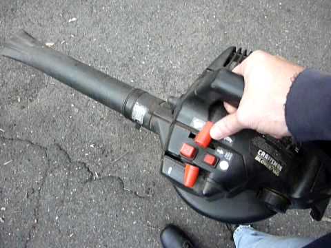 Craftsman 24cc hand operated leaf blower