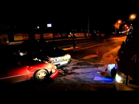 Wypadek na ul. Łąkowej w Grudziądzu