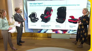 Så använder du bilbarnstolen rätt | Nyhetsmorgon | TV4 & TV4 Play