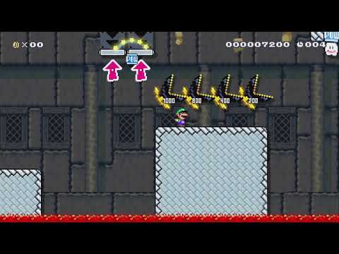 POWをタイミングよく投げよう♪   SpeedRun 10sec by スピラン♪てれれ - Super Mario Maker 2 - No Commentary 1bv