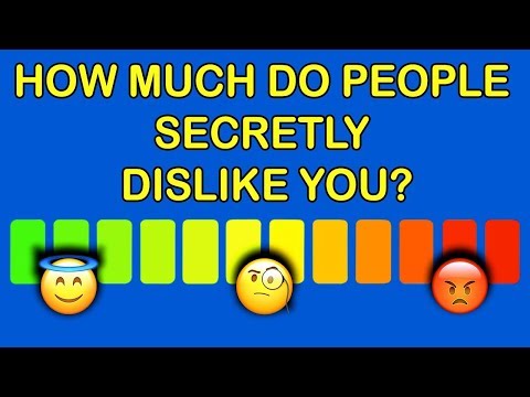 YouTube video about: Why do people hate me quiz?