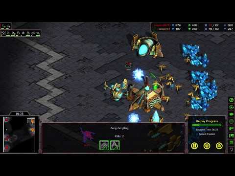 Jaedong (Z) vs Pure (P) on MatchPoint, 5- StarCraft BroodWar REMASTERED