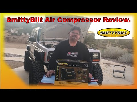 SmittyBilt portable Air Compressor 2780 and 2781 Review