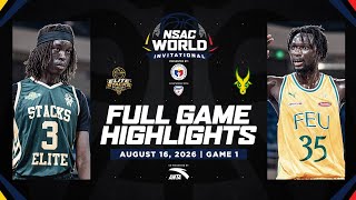 FEU vs Elite Stacks AUS | Full Highlights | NSAC World Invitational Day 3