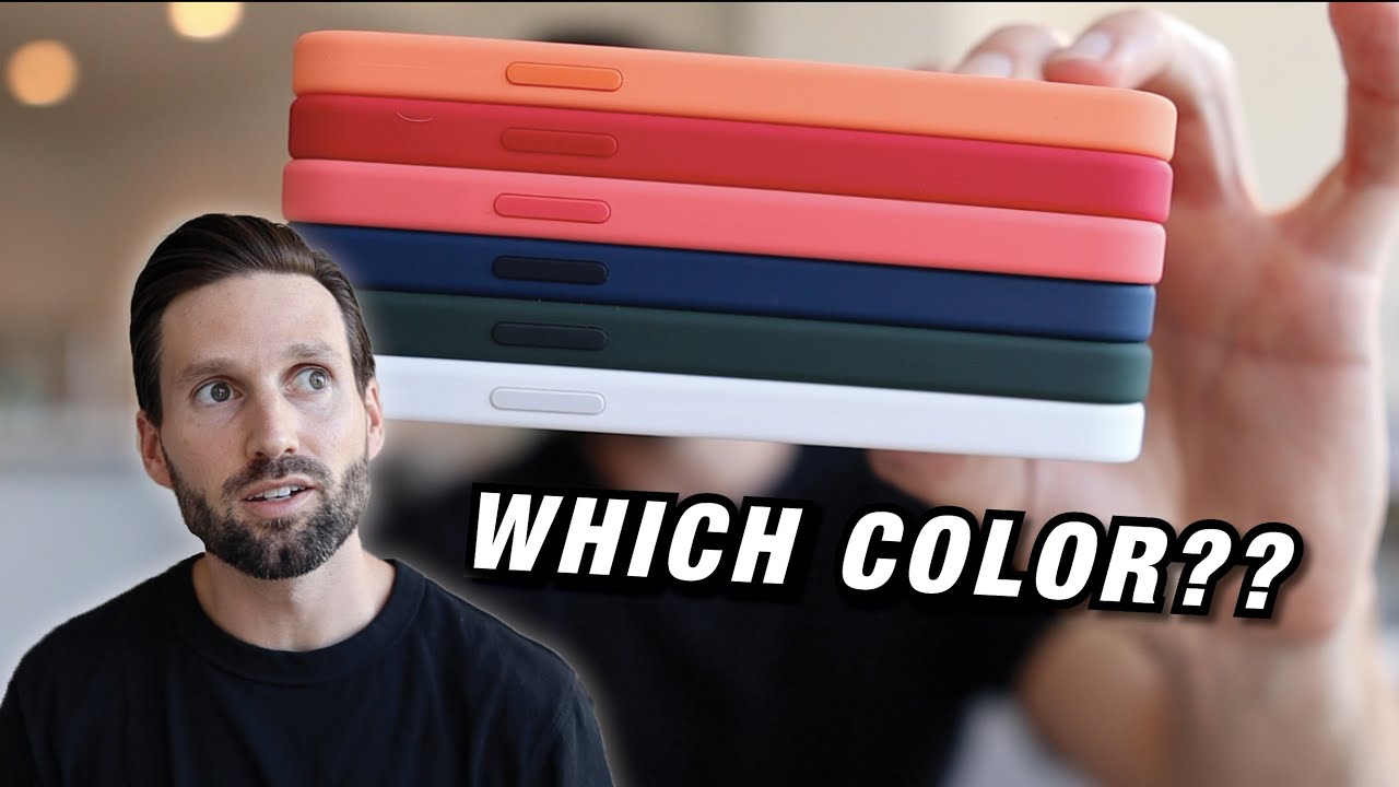 iPhone 12 and iPhone 12 Pro SILICONE CASE REVIEW (What is THE BEST COLOR??)