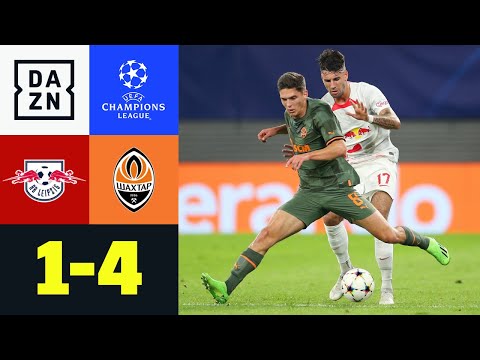 RB Leipzig - Shakhtar Donetsk 1:4 | UEFA Champions League | DAZN Highlights