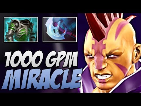 Liquid.Miracle Anti-Mage with 1000 GPM in 7.20 | Dota Gameplay