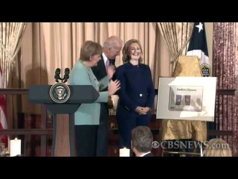 Merkel and Clinton: Matchy-matchy