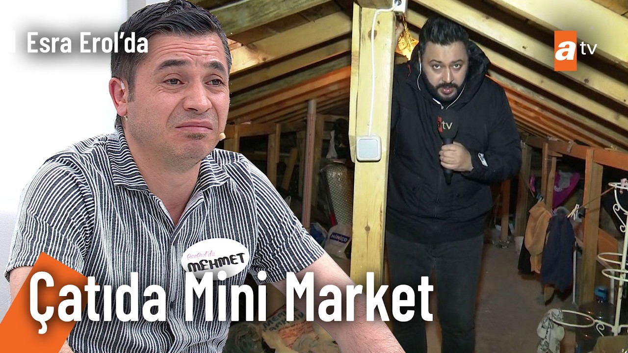 Malzeme istiflediği çatıda başka neler var? - Esra Erol'da 10 Nisan 2026  @EsraErolatv