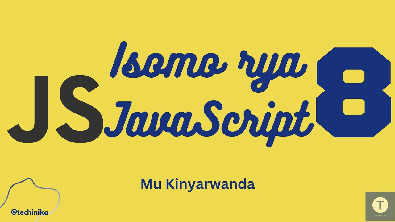Thumbnail for Sobanukirwa Operators zikoreshwa muri JavaScript