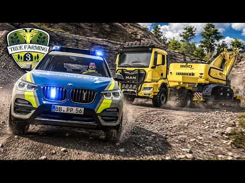 Schwertransport eskaliert! 🚛⛏️ Kettenbagger zur BGA | True Farming 3 #106 | LS25