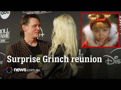 Jim Carrey reunites with child star from The Grinch for first time in 25 years