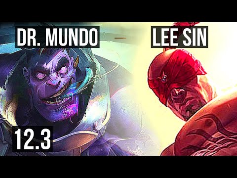 MUNDO vs LEE (TOP) | 4/0/1, 1.1M mastery, 300+ games, Rank 12 Mundo | KR Grandmaster | 12.3