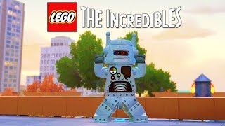 LEGO The Incredibles How to Unlock Robot (Complete Parts Unknown)