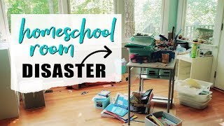 Homeschool Room Organization || Room Tour
