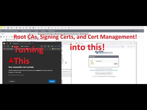 Niagara 4: Certificates, Root CAs, and Signing other Certs!