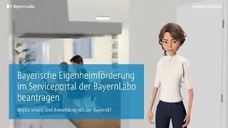 Wie beantrage ich die bayerische Eigenheimförderung im Serviceportal d