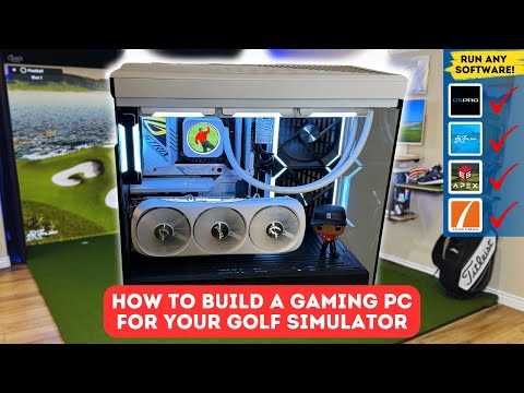 The Ultimate PC For Golf Simulators! Step-By-Step How To Guide | Full Build!