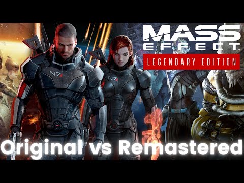 Mass Effect Legendary Edition: Original vs Remastered Comparison | VISUAL IMPROVEMENTS | Trailer(4K)