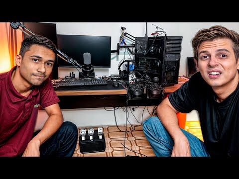 FIZ UMA REFORMA NO SETUP GAMER DO MEU AMIGO