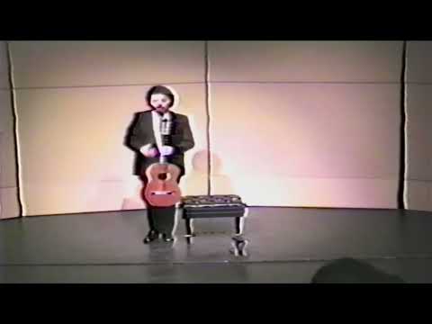 Manuel Barrueco Guitar Foundation of America, October 23, 1986 Full Concert un-cut.