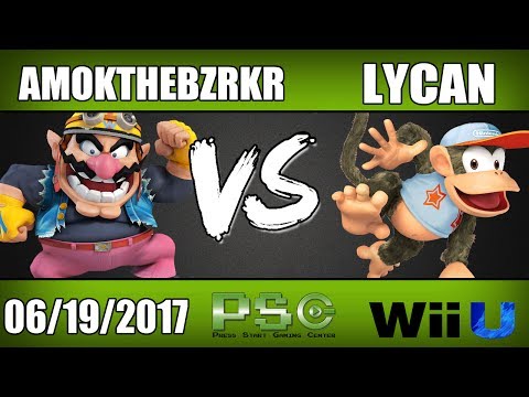 Amokthebzrkr (Wario) vs Yatta Lycan (Diddy Kong) - Wii U Winners Round 3 S4M