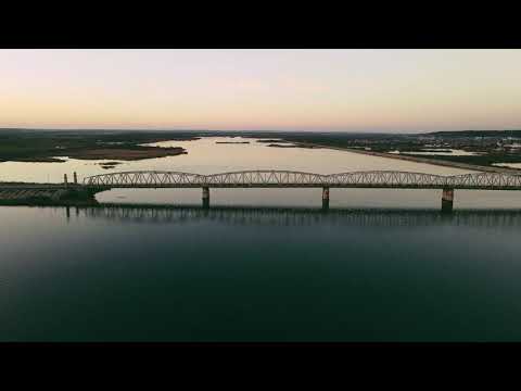 Slatina, Olt ... flying  around the river.