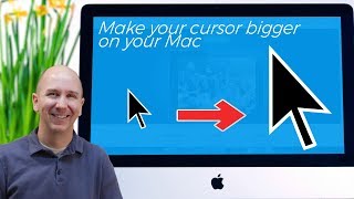 How to Make Your Mouse Cursor on Your Mac Bigger | Mac Tutorial