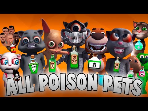 ALL POISON PETS! SCARY JUAN, MARIA. TROLL JUAN. PABLO. PEU, SKIBIDI TOILET, AI CAT, TALKING JACK!