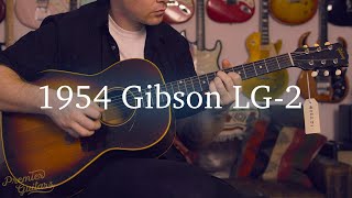 Video thumbnail for Surprising Sounds from this Original 1954 Gibson LG-2 by PREMIER GUITARS