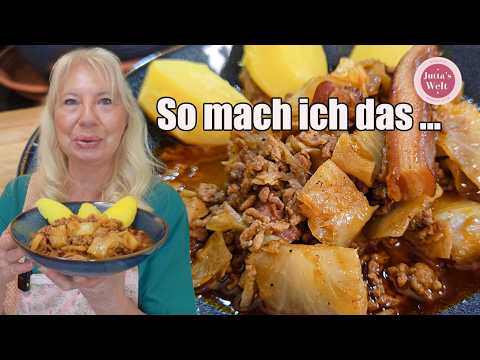 Weißkohltopf mit Hackfleisch – einfach kochen & gelingt immer ✅