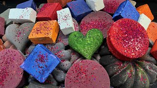 Download lagu Heart Shapes & Color Blocks 💞 Soft Recycle Chalk ASMR Crush mp3