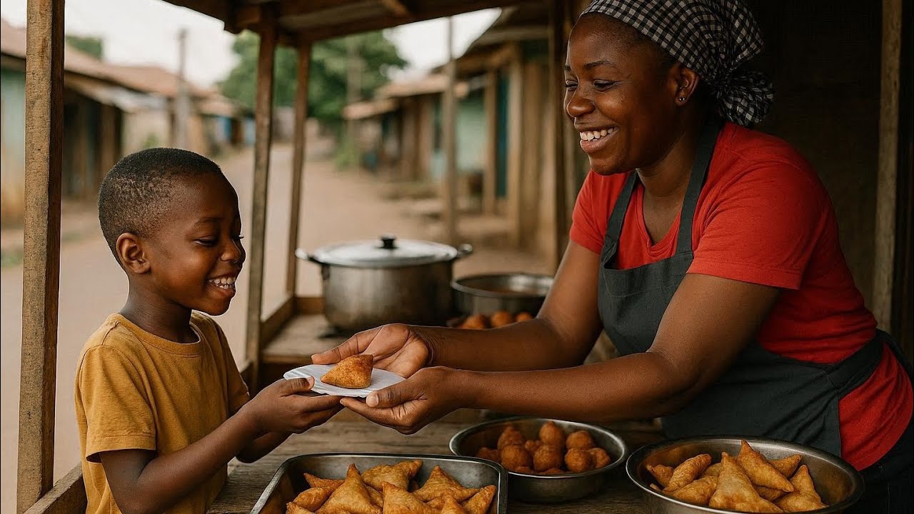 Une vendeuse nourrissait un garçon sans-abri… puis quatre 4x4 s’arrêtèrent devant sa boutique