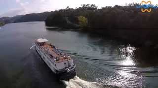 preview picture of video 'Barco Turismo Rio Douro Melres 2014 Boat Duero River Tourism'